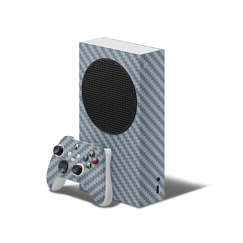 Xbox Series S Skin - carbon fiber GREY & LIGHT GREY - Culture of Gaming