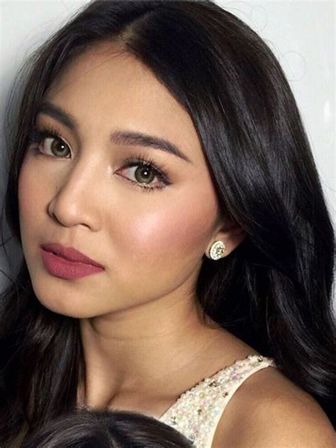 Nadine Lustre … | Nadine lustre makeup, Makeup looks, Nadine lustre fashion