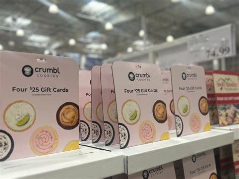 $100 Worth of Crumbl Cookies Gift Cards Only $74.99 at Costco | Great ...