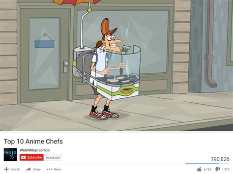 Top 10 Anime Chefs | Top 10 Anime List Parodies | Anime memes, Star wars memes, Anime