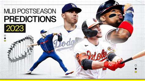 2023 MLB Postseason Predictions - Win Big Sports