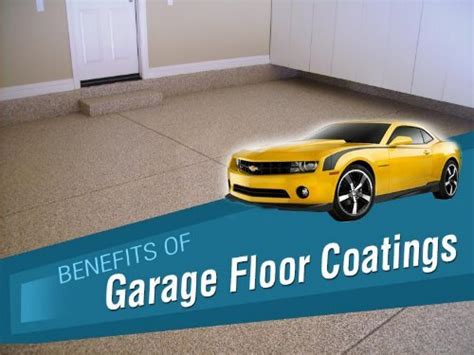 Garage Floor Coating Benefits