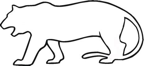 Tiger Outline Drawing at GetDrawings | Free download