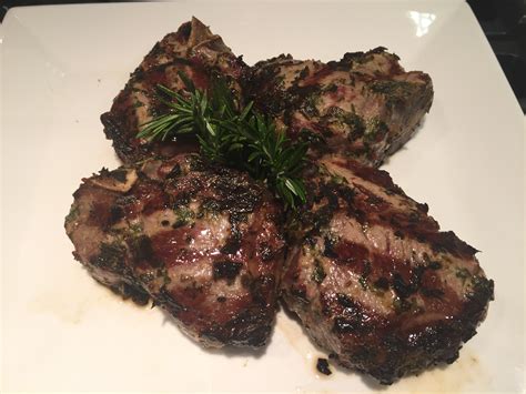 Chateauneuf du Pape with Grilled Lamb Chops - Steven's Wine and Food Blog