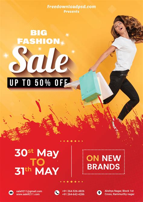 Fashion Sale Flyer Free PSD | FreedownloadPSD.com