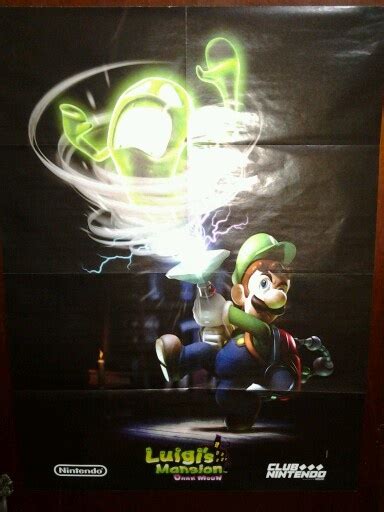 Luigi's Mansion Poster | Luigi's mansion, Poster, Luigi