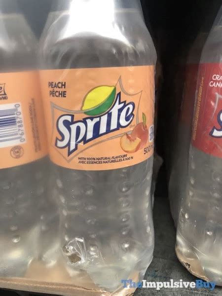 SPOTTED ON SHELVES IN CANADA: Sprite Peach - The Impulsive Buy