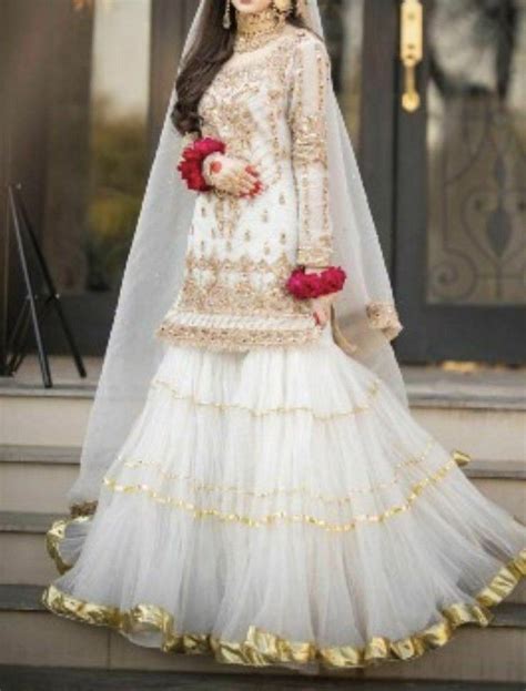 Nikkah Dresses for Bride| White Dress for Nikah| Nikkah Dresses for Bride Sister| Nikkah Ou ...