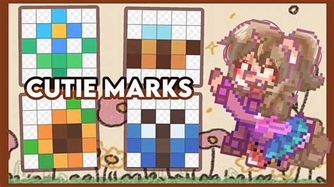 Pony Town - Ensinando a fazer Mark ideas (Cutie Marks) parte 1/? - YouTube