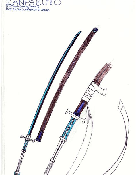 Zanpakutou-The Sword Among Swords. by Ternsho-Mugetsu on deviantART