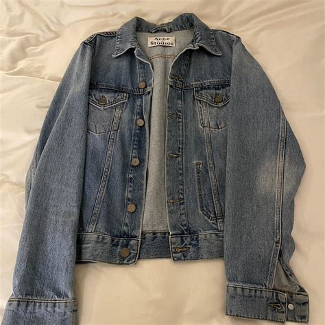 acne studios denim jacket - Depop