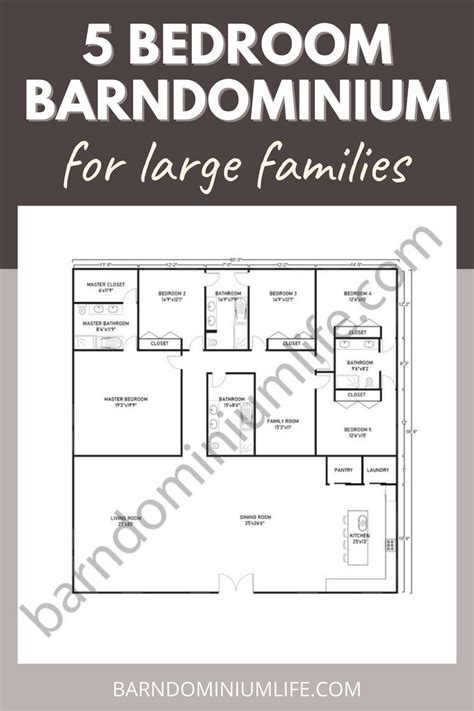 If you wish to add a family room to your barndominium home, then this ...