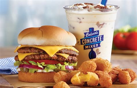 Culver's Menu Prices 2020 - Fast Food Menu Prices - Widget Box