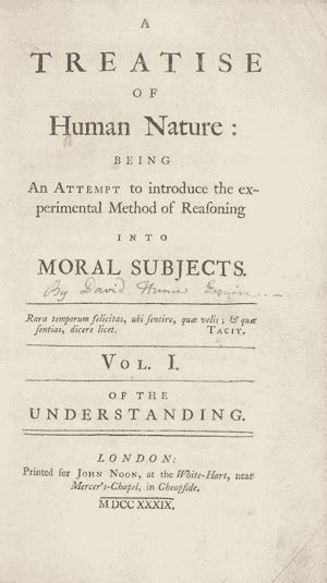 Treatise of human nature | National Library of Scotland