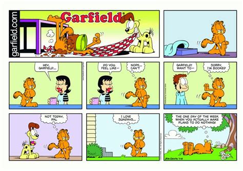 Daily Comic Strip on July 10th, 2016 | Garfield comics, Fun comics ...