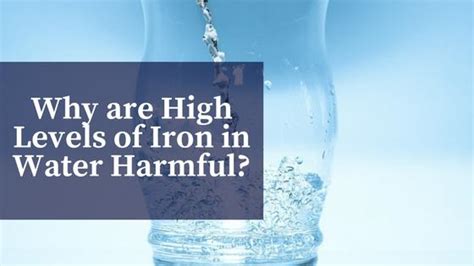 Effects of High Levels of Iron | News and Events for Triton Water Solutions