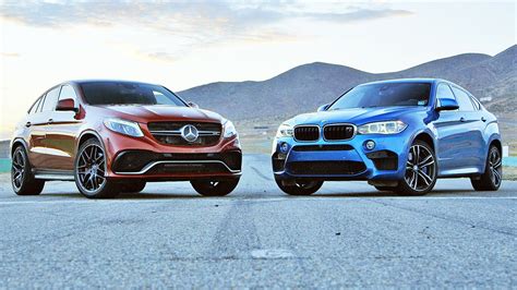 2015 BMW X6 M vs. 2016 Mercedes-AMG GLE63 S Coupe - Comparison Tests ...