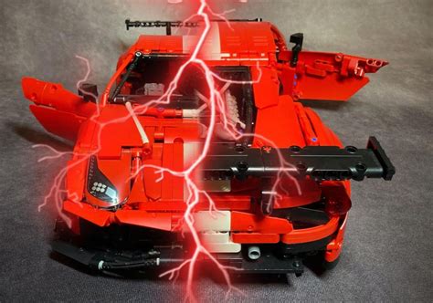 LEGO MOC Ferrari 488 GTE MOD instructions pack by Lego technic world | Rebrickable - Build with LEGO