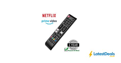 Genuine Samsung Tv Remote Control Universal Bn59-01175n Smart Tv Led 4k Uk, £3.95 at ebay