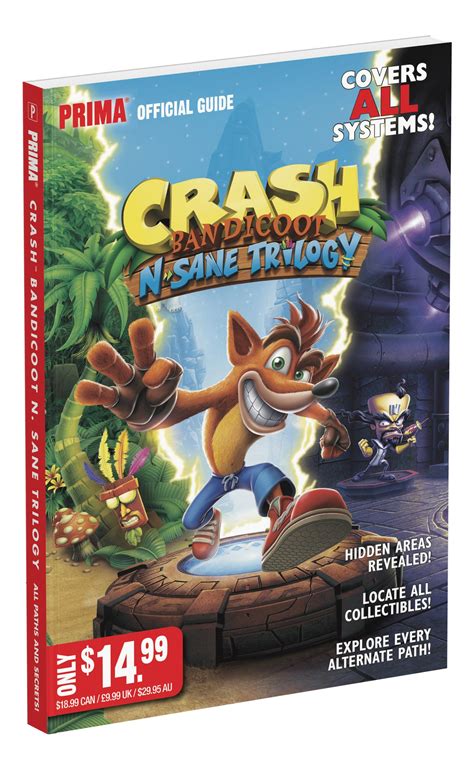 Crash Bandicoot N. Sane Trilogy getting an official guide