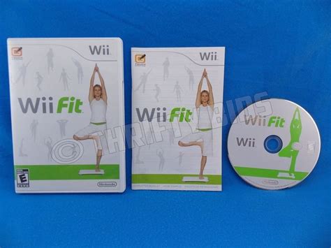 Nintendo Wii Fit Game 2007 Complete Tested NO BOARD Game Only | Wii fit ...