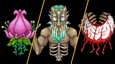 Terraria bosses list and guide