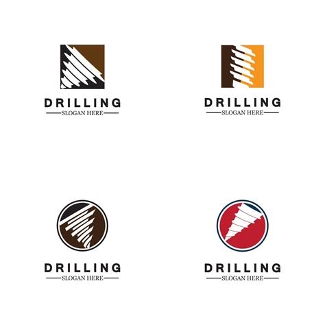 Drill logo icon design template 2533245 Vector Art at Vecteezy