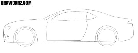 How to Draw a Chevrolet Camaro