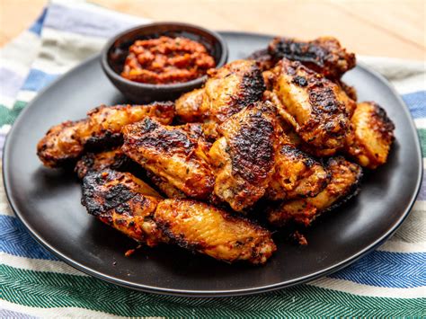 Grilled Turkish-Style Chicken Wings Recipe