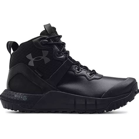 Under Armour Women's Micro G Valsetz Mid Leather Waterproof Tactical ...