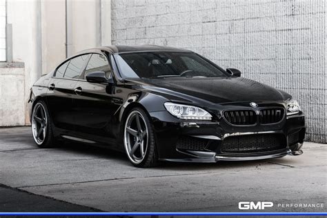 Distinctive Look of Black BMW 6-Series with Carbon Fiber Front Lip — CARiD.com Gallery