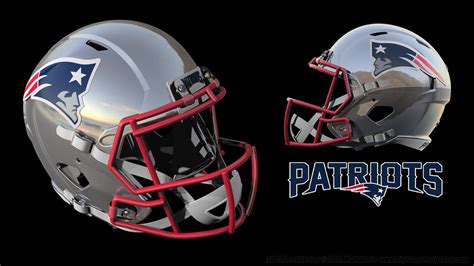 New England Patriots Football Helmet 04 by Ravendeviant on DeviantArt