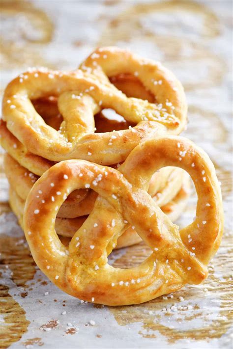 Two Ingredient Dough Soft Pretzels - The Gunny Sack