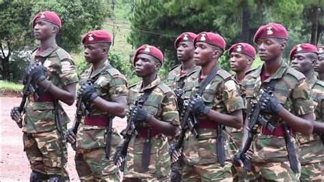 Zambia Army Commandos - YouTube