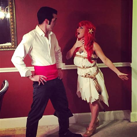 #shipwreck Ariel and prince Eric | Cute halloween costumes, Halloween ...