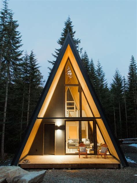 Best Prefab Modern A-Frame Cabin Design in PNW | Field Mag | Cabin ...