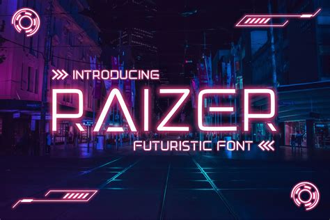 Raizer Futuristic Font Z4RTR3L