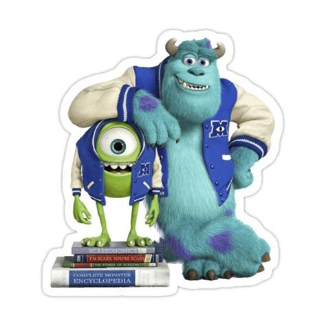 Monsters Inc - BFF Goals Sticker by alexandrayo en 2021 | Pegatinas bonitas, Personajes de ...