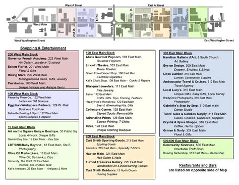 Downtown Belleville Map | Belleville Main Street