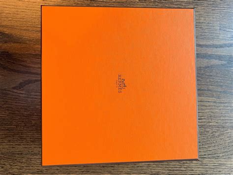 100% Authentic Hermès Orange Bag Box - Gem