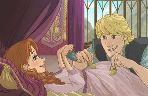 Anna and Kristoff - Frozen Fan Art (36089654) - Fanpop