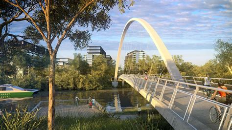 Parramatta: Alfred Street Bridge links pedestrians from CBD to east | Daily Telegraph