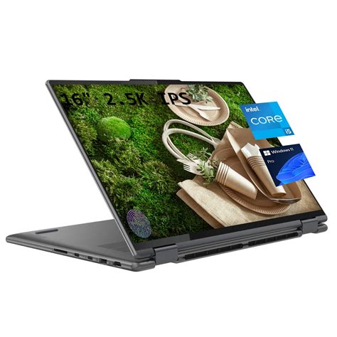 Lenovo Yoga 7i Windows 11 Pro 16" 2.5K IPS 2-in-1 Business Laptop, 12th ...