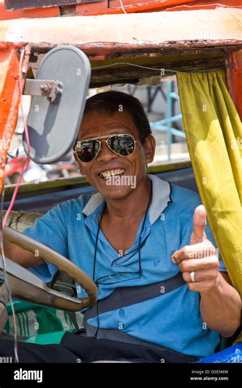 Jeepney driver, cebu, philippines hi-res stock photography and images - Alamy