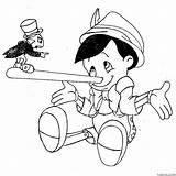 Pinocchio Coloring Page » Turkau sketch template