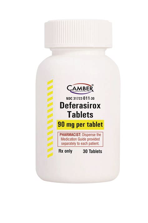 Deferasirox – Camber Pharmaceuticals