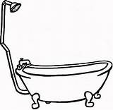 Bathtub Coloring Pages  Home sketch template