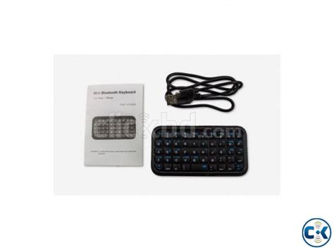 Mini Bluetooth Keyboard Rechargeable | ClickBD