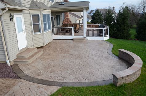 Stamped Concrete Patio « Signature Concrete Design