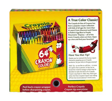 Crayola Crayons 64 Count - Crayola